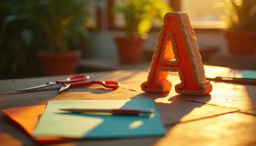 87 Ideias de Letra A Molde para Imprimir e Cortar Certo