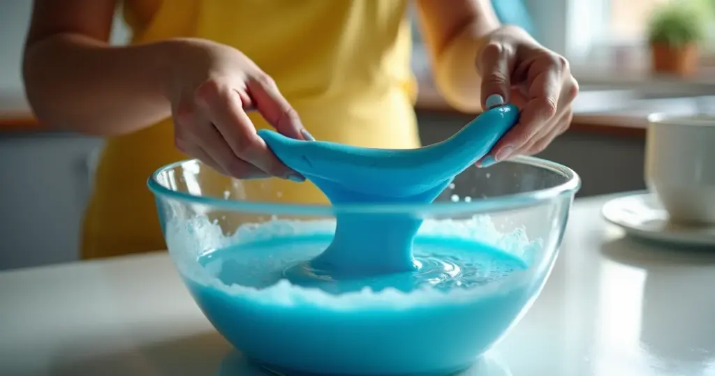 Material para fazer slime: o erro químico que estraga sua receita