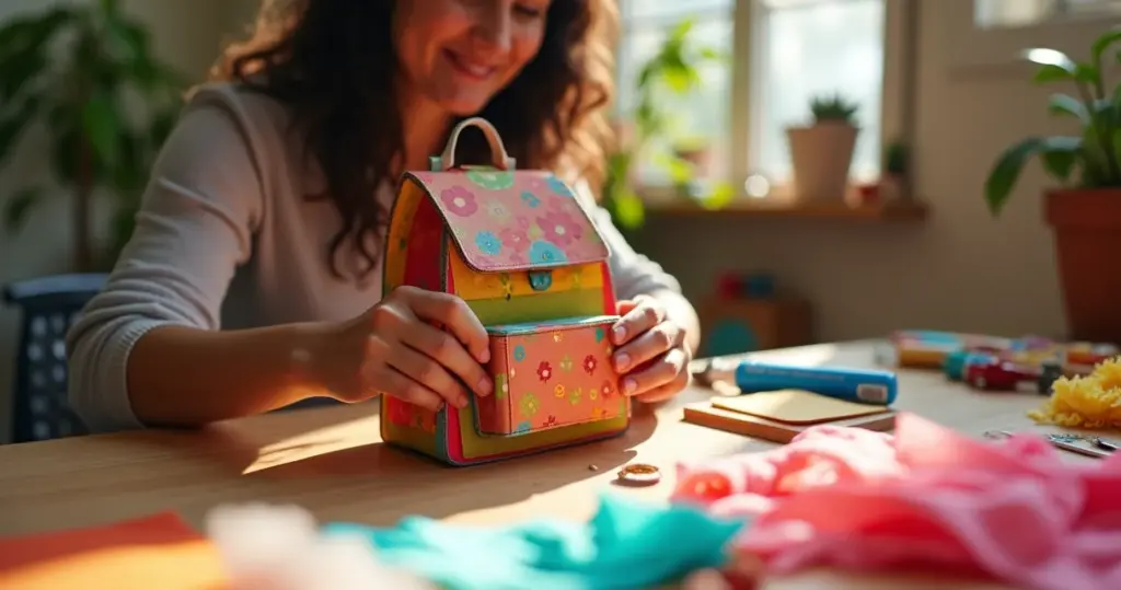 Mochila maluca de papelão: como gastar só R$ 20 e encantar a criançada em 2026