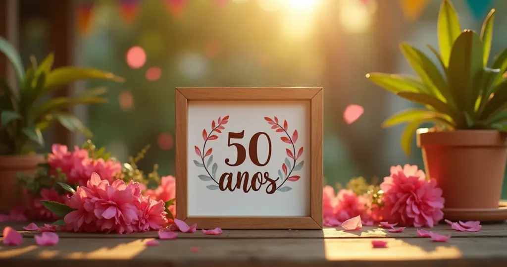 27 Ideias de Molde 50 Anos para Imprimir que Transformam sua Festa