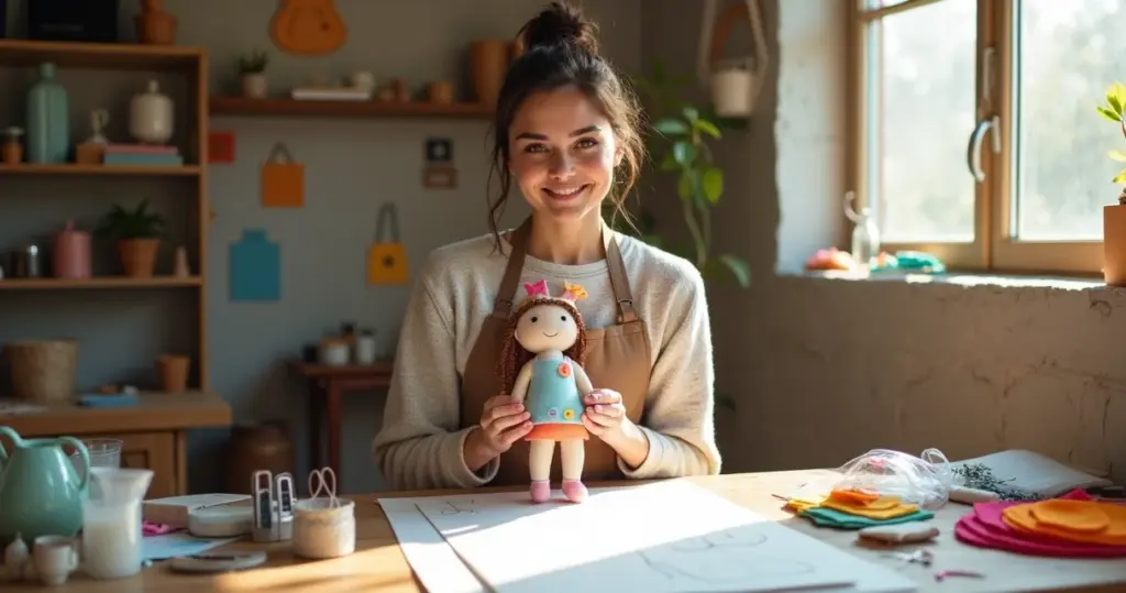 Molde boneco em feltro: do zero ao boneco perfeito em 5 passos