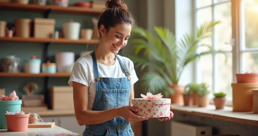 17 Ideias de Molde Caixa de Papel Redonda para Valorizar Seu Artesanato