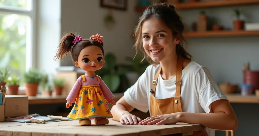 Molde da Emília em EVA: Crie a Boneca Perfeita em 8 Passos Simples