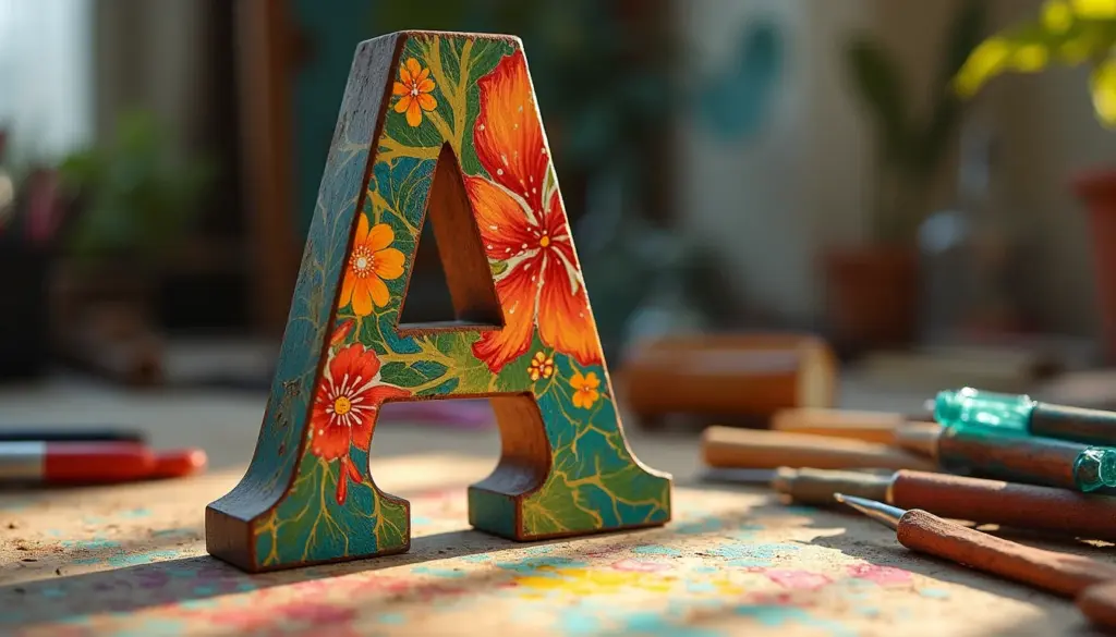 67 Ideias de Molde da Letra A para Imprimir e Usar em Artesanato