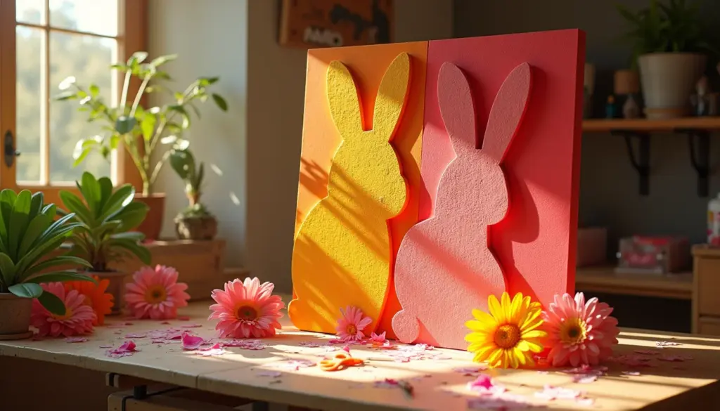 47 Ideias de Molde de Coelho Grande para Painel Lindo e Fácil
