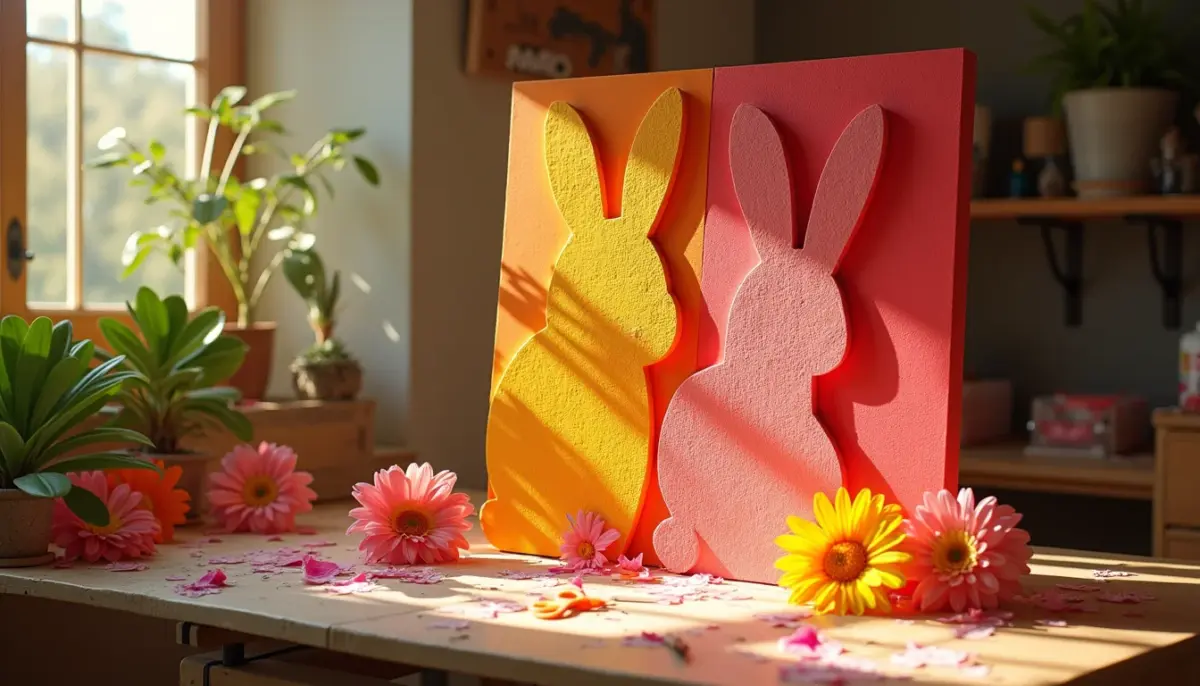 47 Ideias de Molde de Coelho Grande para Painel Lindo e Fácil