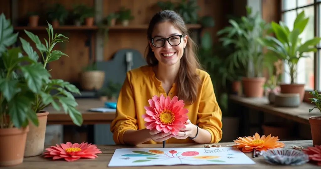 32 Ideias de Molde de Flores para Imprimir e Criar Arte em Minutos