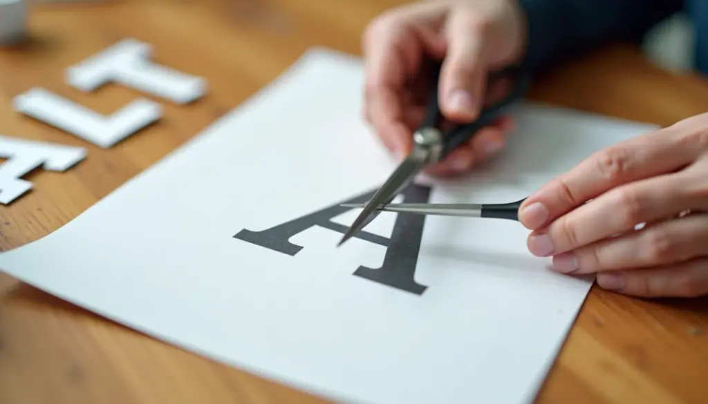 Molde de letras caixa alta para imprimir: como fazer em casa