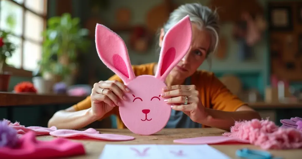 25 Ideias de Molde de Orelha de Coelho para Fazer em Feltro, EVA e Mais