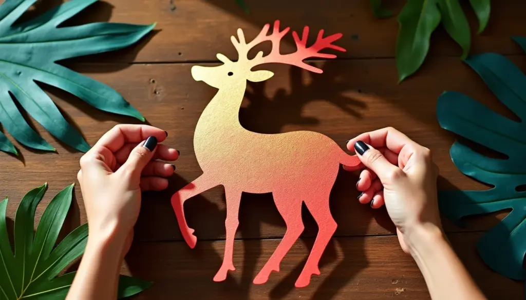 132 Moldes de Rena Grande para Imprimir e Fazer em Casa