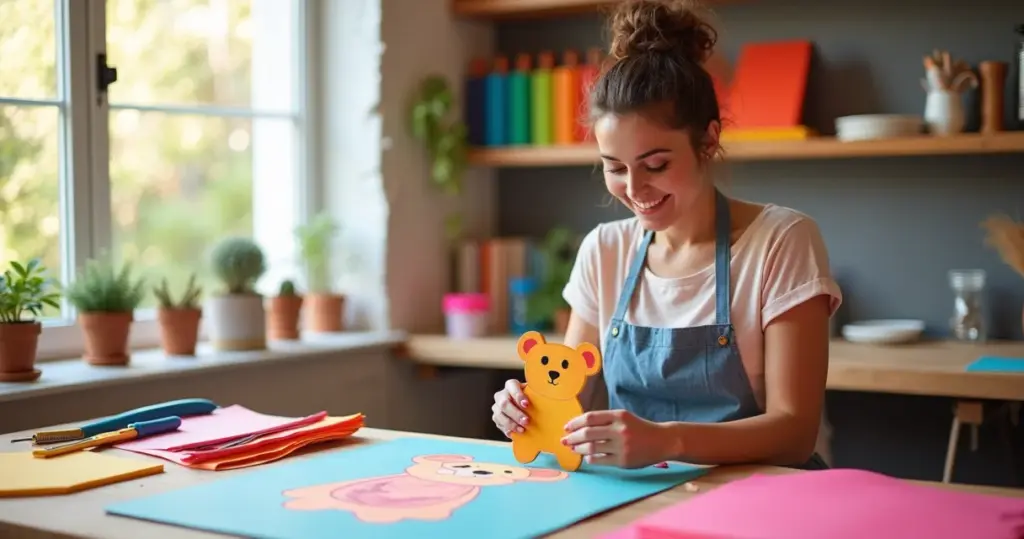 Molde de Urso em EVA para Imprimir: Técnicas que Dão Vida ao Seu Artesanato