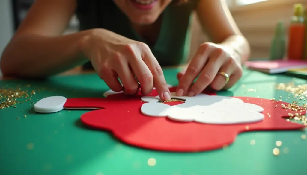 50 Moldes de Papai Noel em EVA para Baixar Grátis e Fazer em Casa