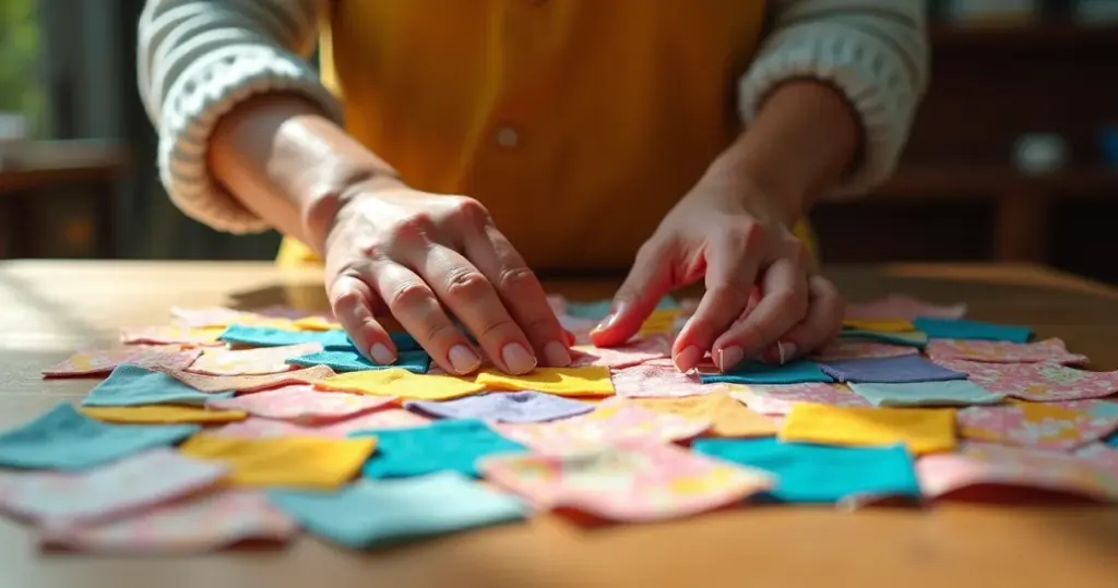 Molde patchwork para bebê: transforme retalhos em lembranças afetivas