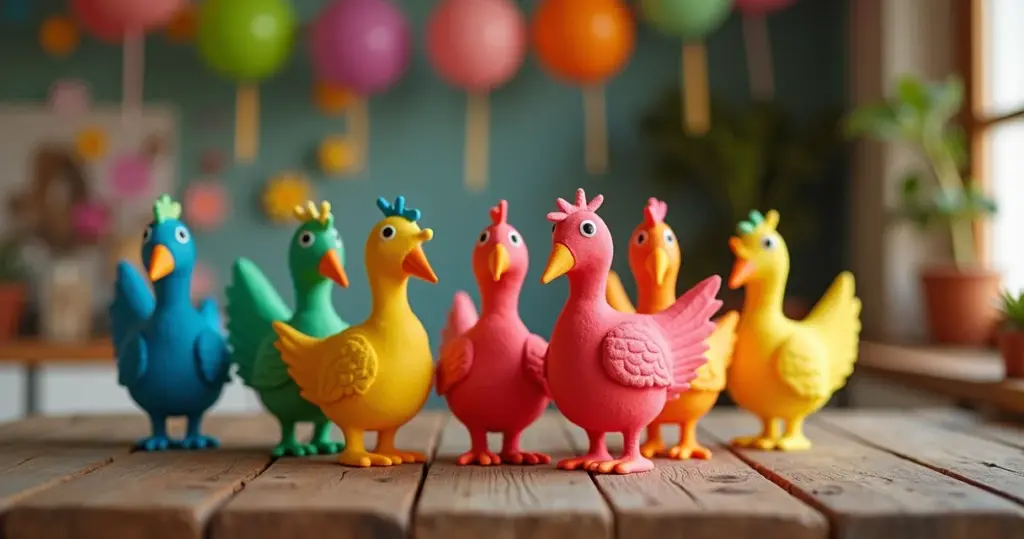 Molde Turma Galinha Pintadinha EVA: Festa Perfeita por R$50