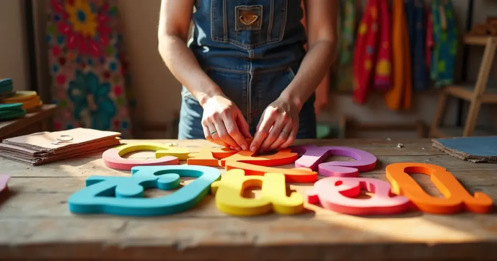 17 Ideias de Moldes de Letras Bonitas para EVA que Valorizam seu Artesanato