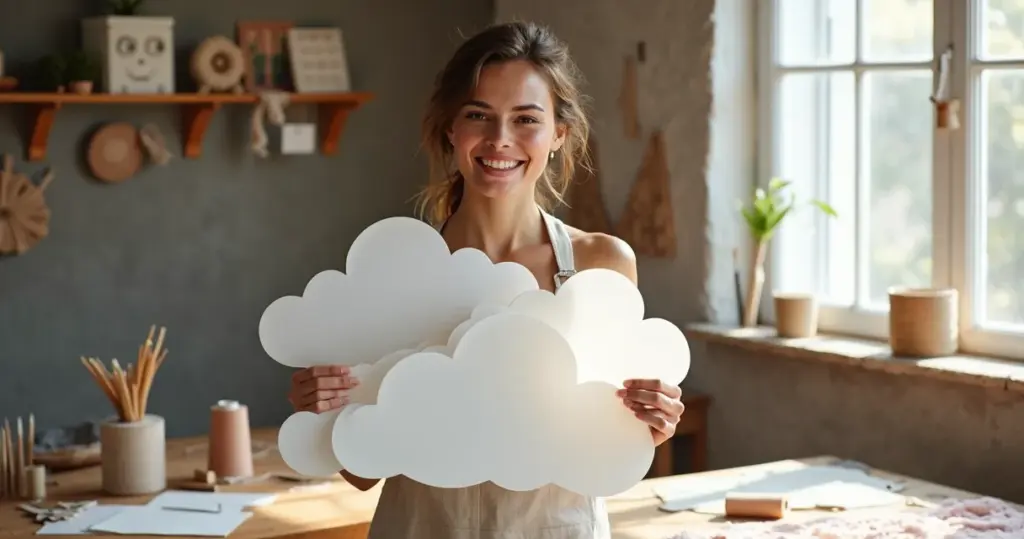 15 Ideias de Moldes de Nuvem Que Vão Transformar Seu Artesanato