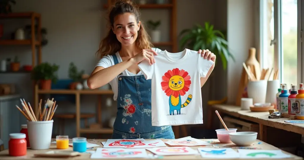 12 Ideias de Moldes para Pintura em Tecido Infantil que Transformam Pais em Artistas