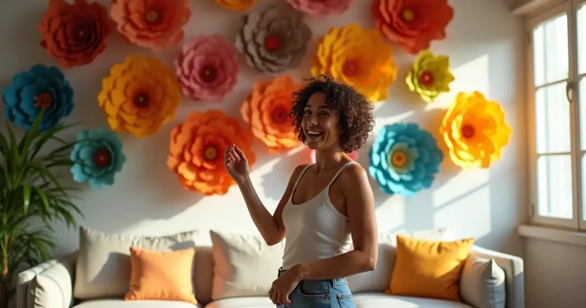 27 Ideias de Ornamentação com Flores de Papel que Transformam Ambientes 27 Ideias de Ornamentação com Flores de Papel que Transformam Ambientes