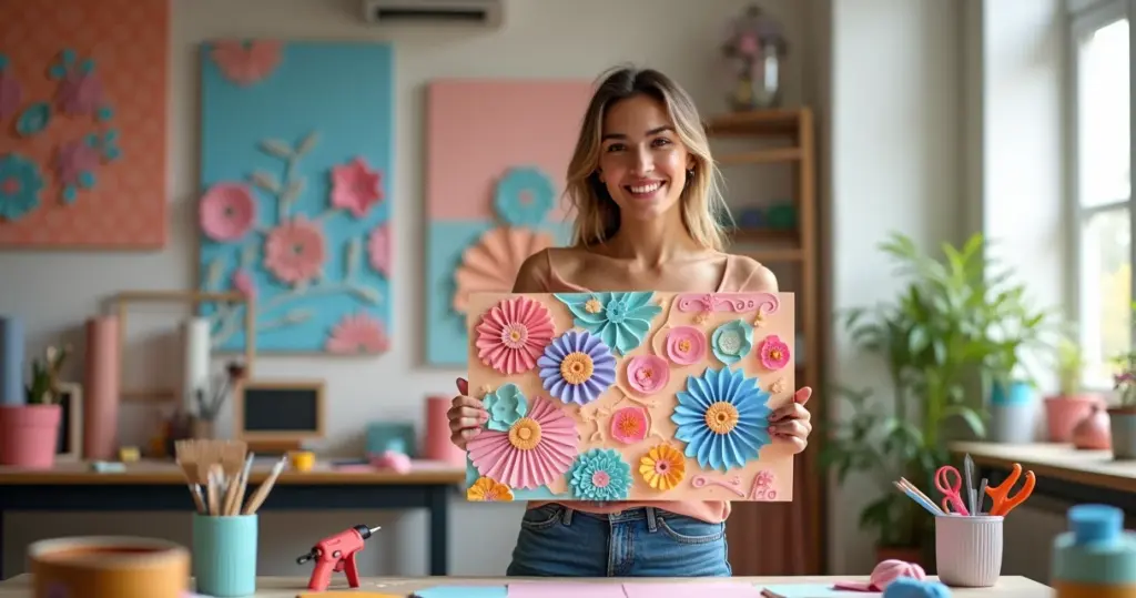 15 Ideias de Painel Criativo EVA para Você Fazer em Casa Hoje