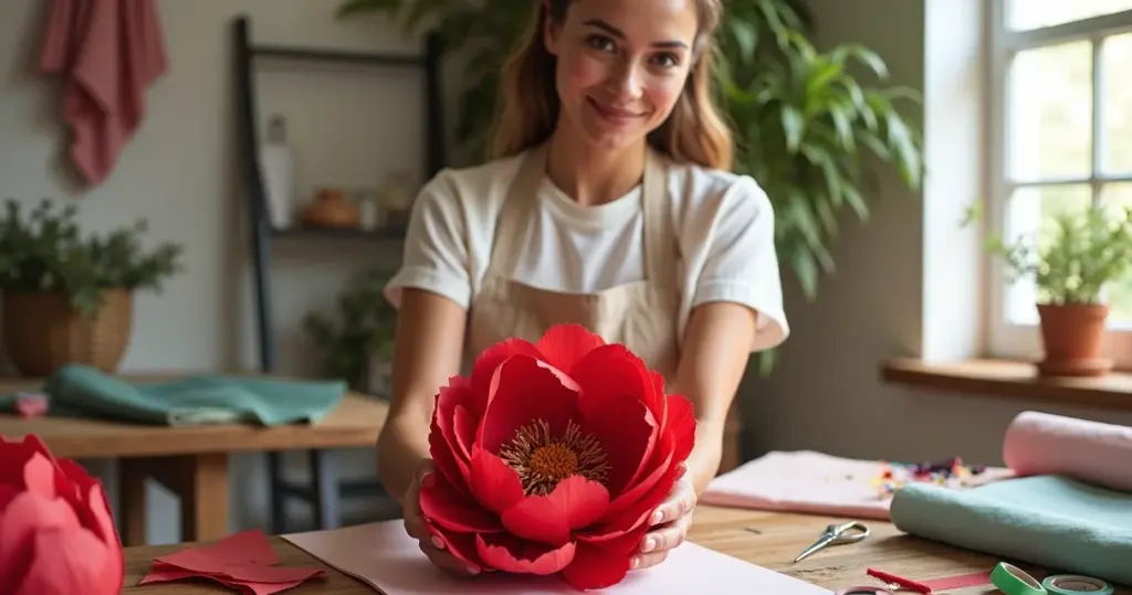 Passo a passo de flor de papel: decoração profissional sem gastar fortunas