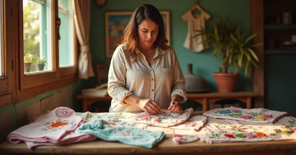 18 Ideias de Ponto Cruz Infantil para Enxovais que Viram Tesouros Afetivos