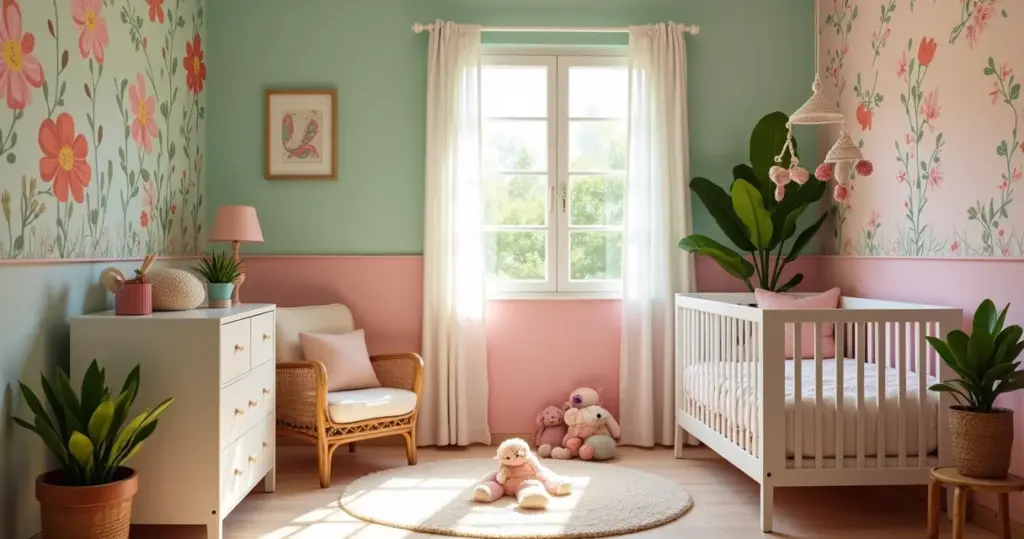 32 Ideias de Quarto Decorado Bebê Feminino que Cresce com Ela