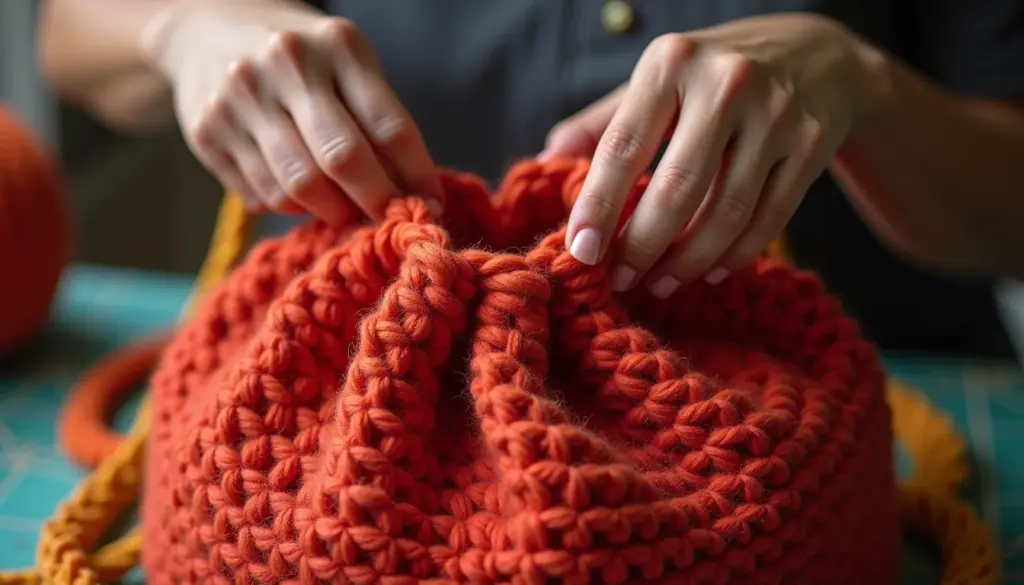 Receita de bolsa de crochê passo a passo que não deforma
