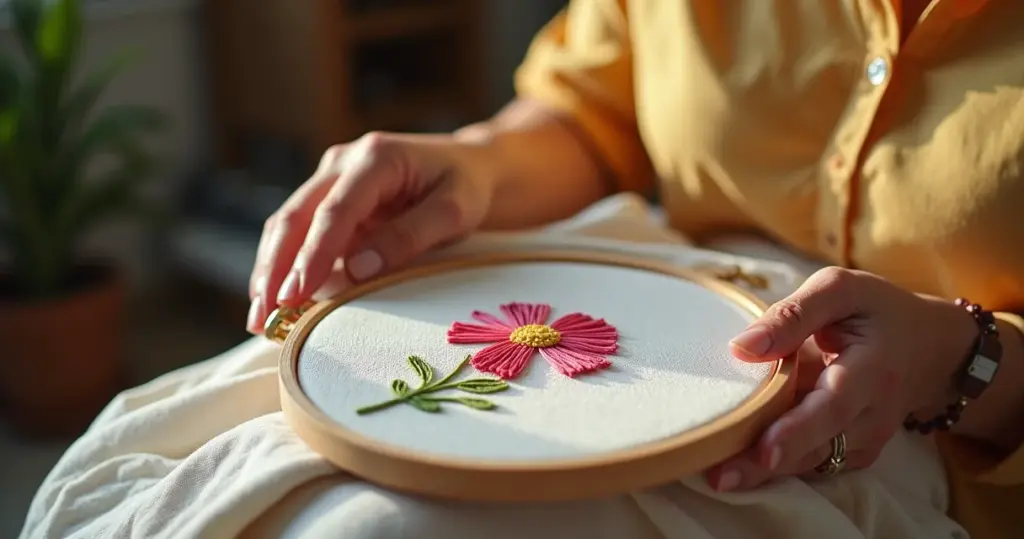 Risco bordado livre iniciante: o erro que 91% comete na primeira tentativa