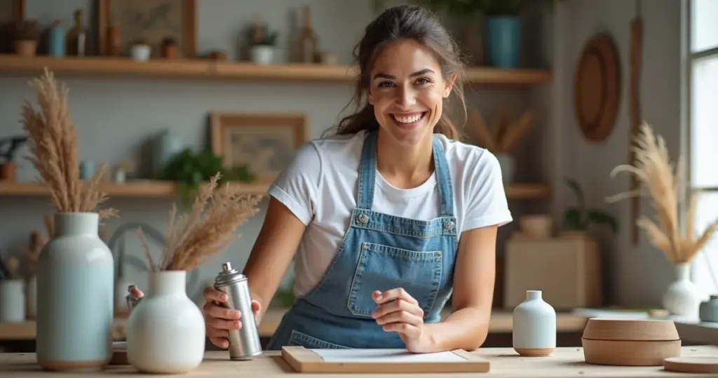 Spray para artesanato: escolha certa evita desperdício e dá acabamento profissional Spray para artesanato: escolha certa evita desperdício e dá acabamento profissional