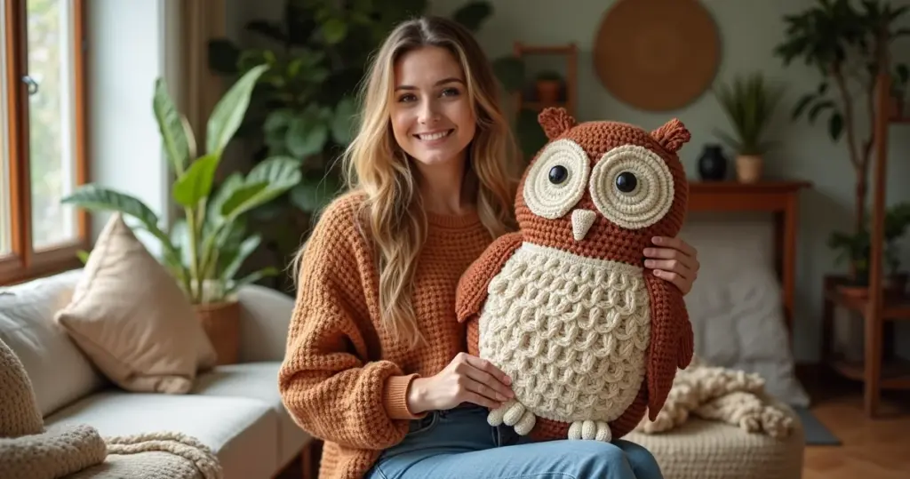 12 Ideias de Tapete em Croche Coruja que Vão Encantar Sua Casa