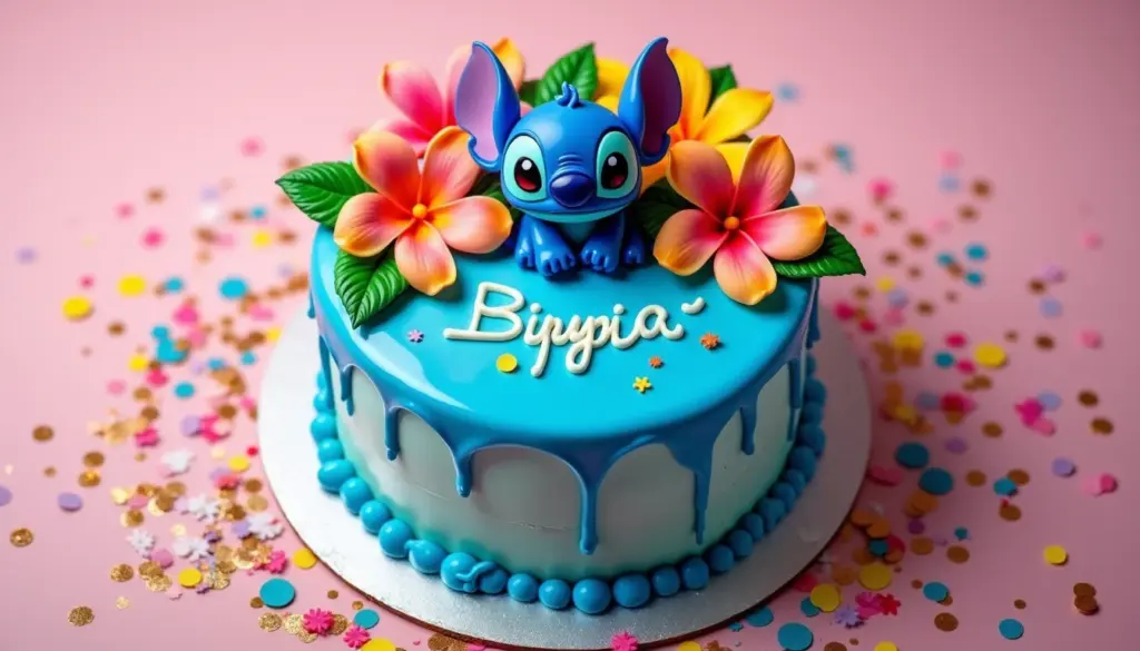 120 Ideias de Tema de Bolo do Stitch que Você Vai Amar