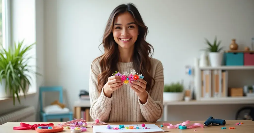 Tiara de Cabelo Infantil Passo a Passo: Faça por R$10 e Venda por R$25