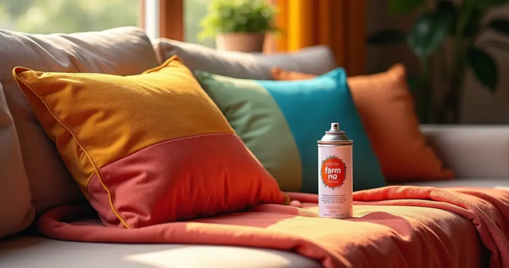 Renove seu sofá gastando menos de R$200 com tinta spray para tecido