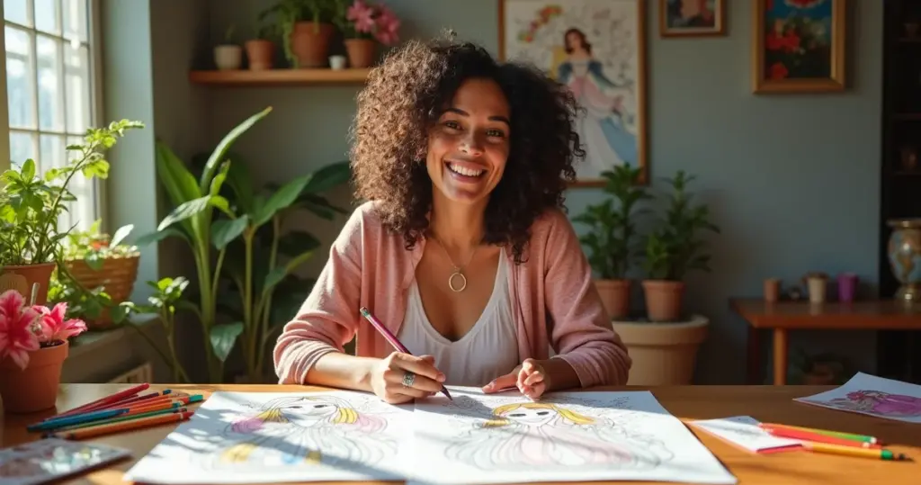 23 Ideias de Todas as Princesas da Disney para Colorir e Encantar