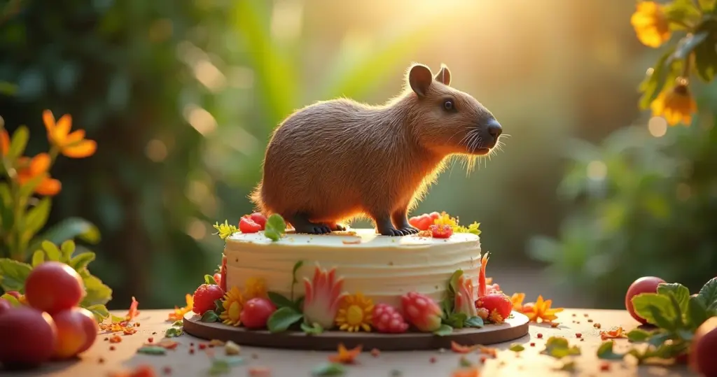 15 Ideias de Topo de Bolo Capivara Que Vão Roubar a Cena na Sua Festa