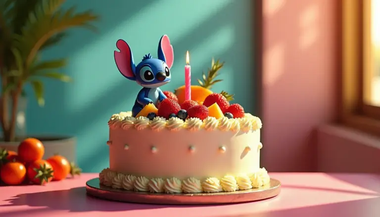 45 Topo de Bolo Stitch PNG Lindos e Grátis para Imprimir