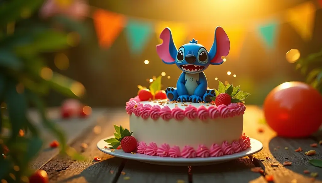87 Ideias de Topper de Bolo do Stitch: Do Econômico ao 3D