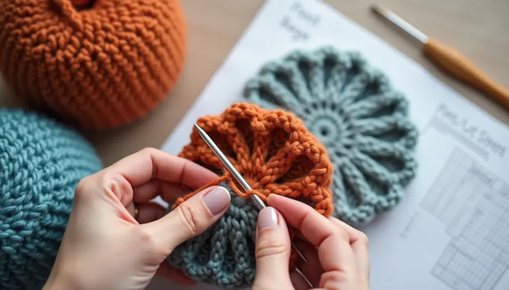 Touca de crochê fácil de fazer gráfico: o erro que estraga sua peça