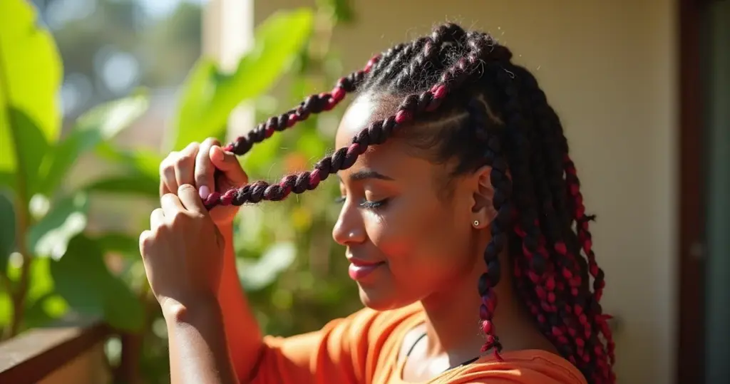 Trança de fibra: o penteado que protege seu cabelo natural por meses