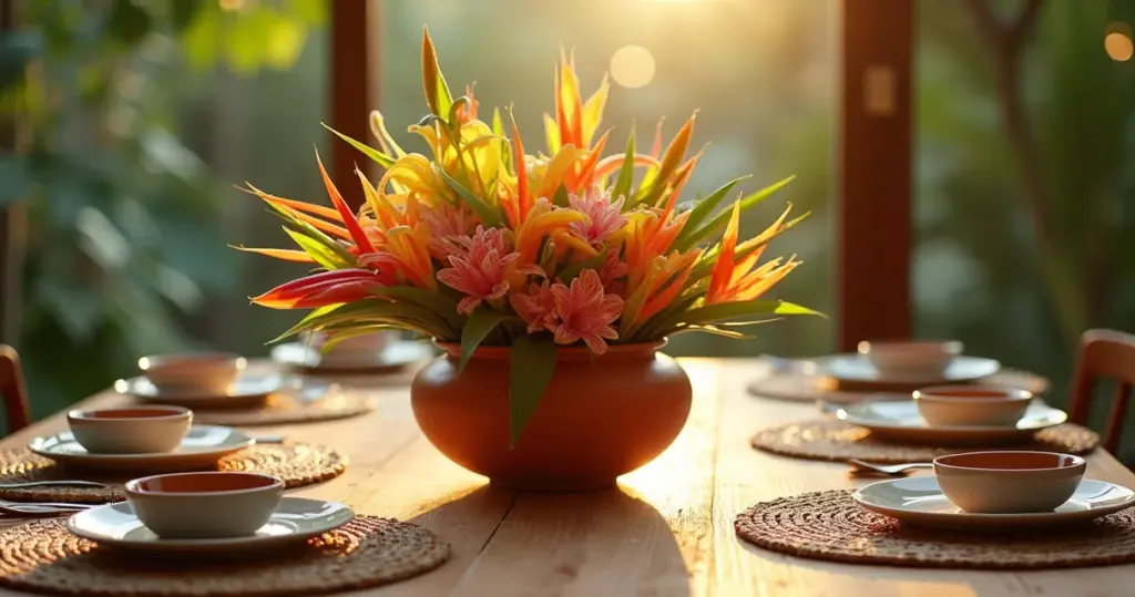 27 Ideias de Vasos de Flores para Mesa de Jantar que Não Atrapalham a Conversa