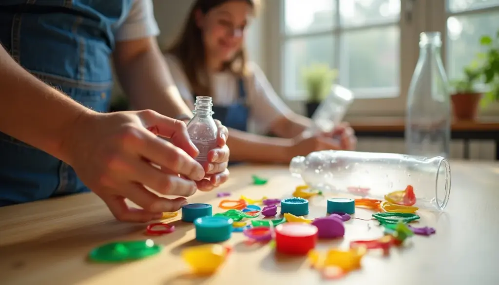 Artesanato com materiais recicláveis fáceis de fazer: 5 passos simples