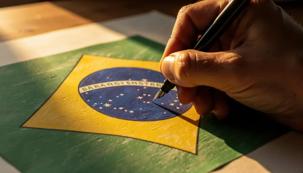 Bandeira do Brasil Para Desenhar: Passo a Passo Fácil e Preciso
