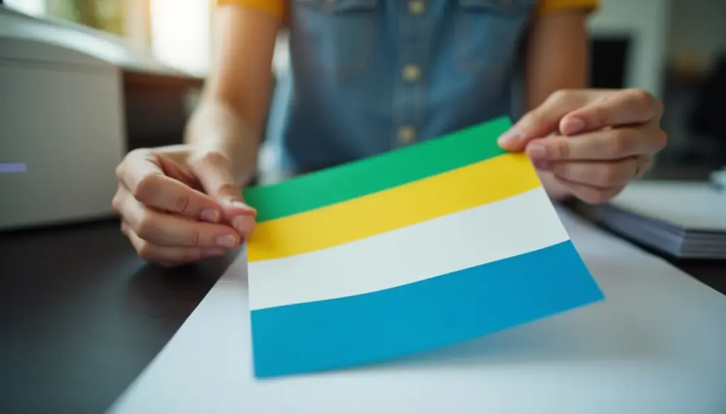 Bandeira para imprimir: o papel certo evita borrões e cores trocadas