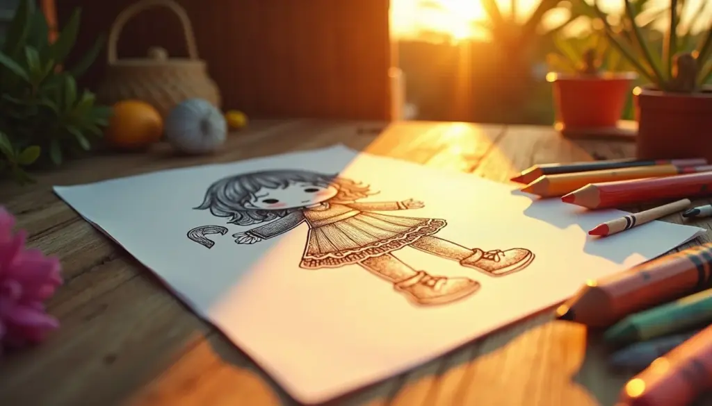 54 Boneca para Colorir e Imprimir: Estilos e Dicas de Impressão Perfeitas