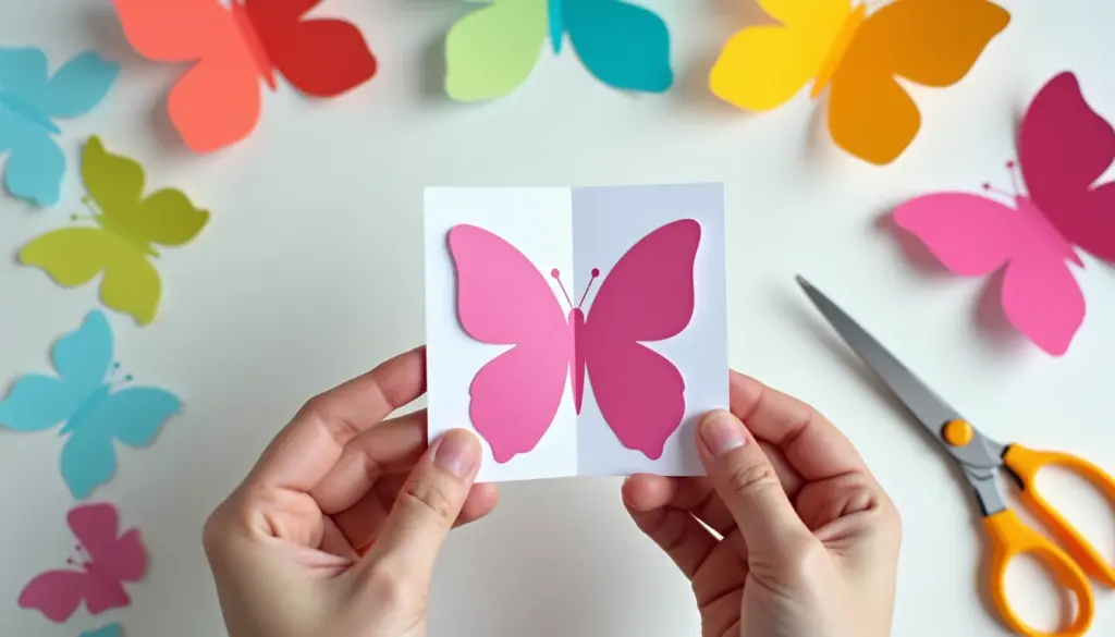 Molde borboleta para imprimir e recortar: o truque da simetria que ninguém te conta