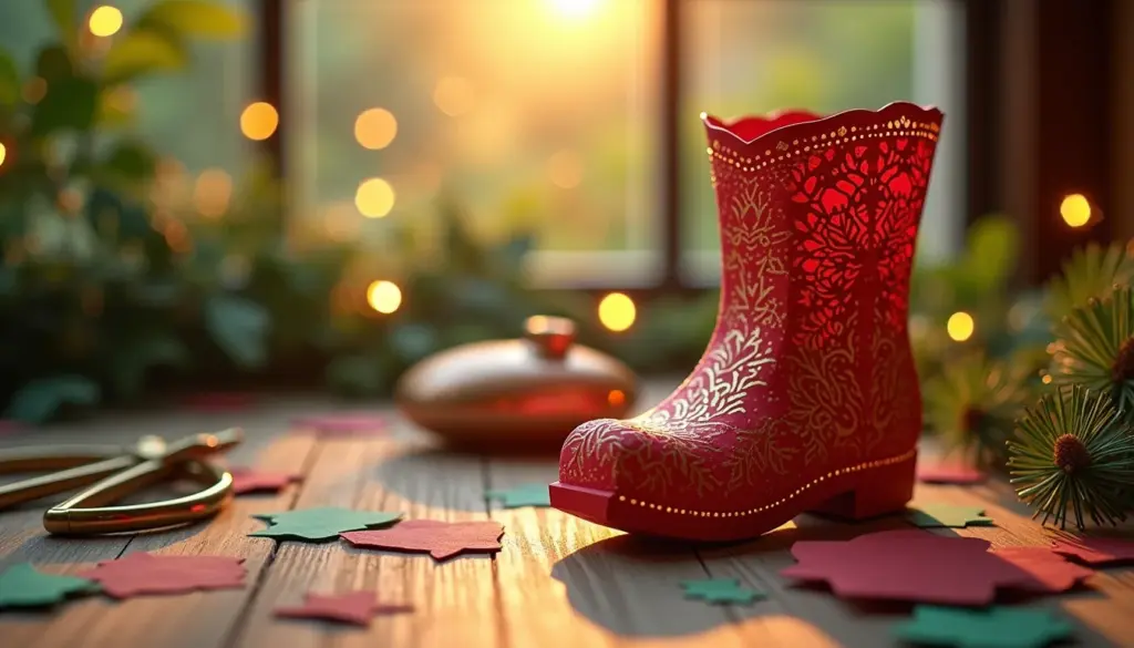 41 Moldes de Botas de Natal para Imprimir Grátis e Lindos