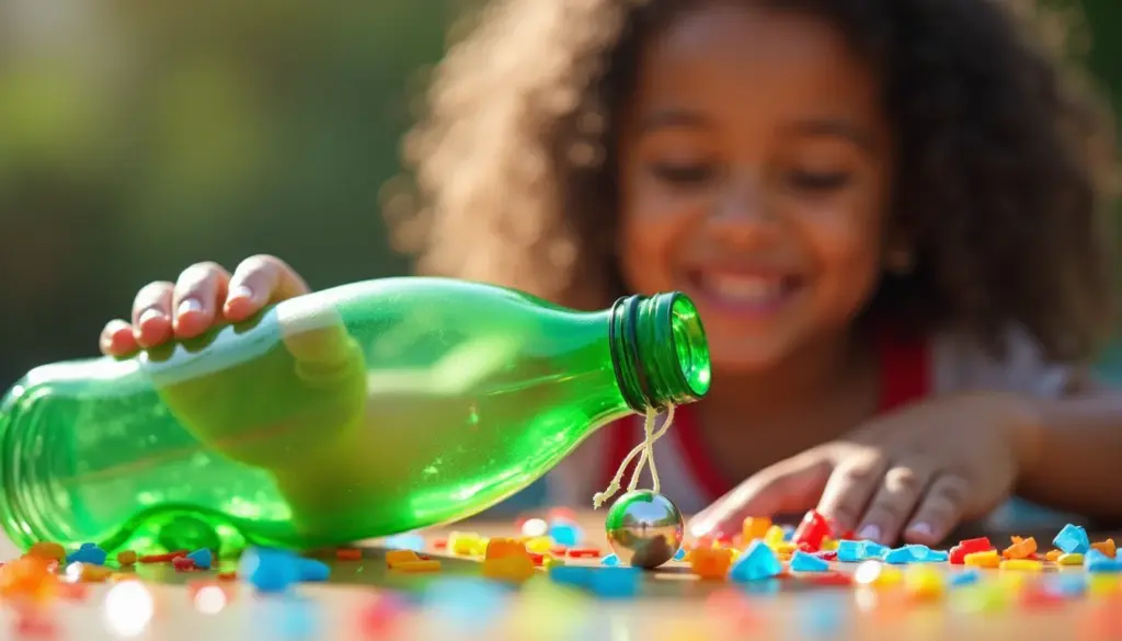 Brinquedo Reciclável Fácil de Fazer: Bilboquê de Garrafa PET em 10 Minutos Brinquedo Reciclável Fácil de Fazer: Bilboquê de Garrafa PET em 10 Minutos