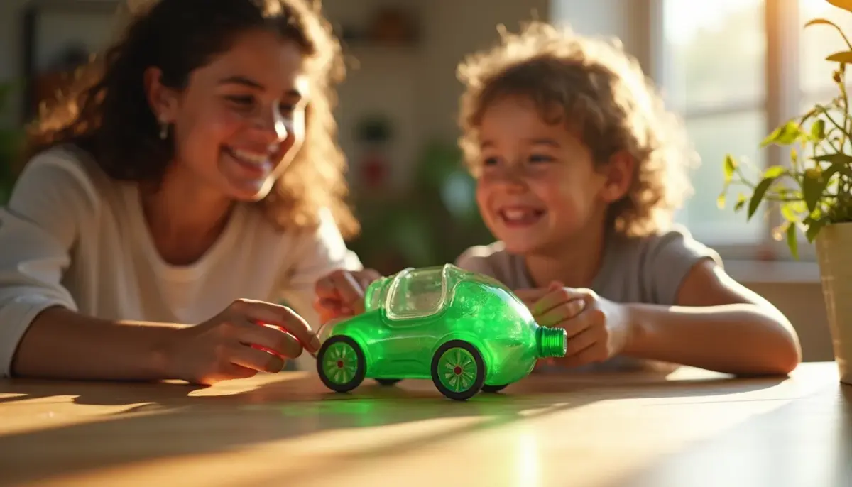 Brinquedos Recicláveis Fáceis de Fazer com Garrafa Pet e Papelão