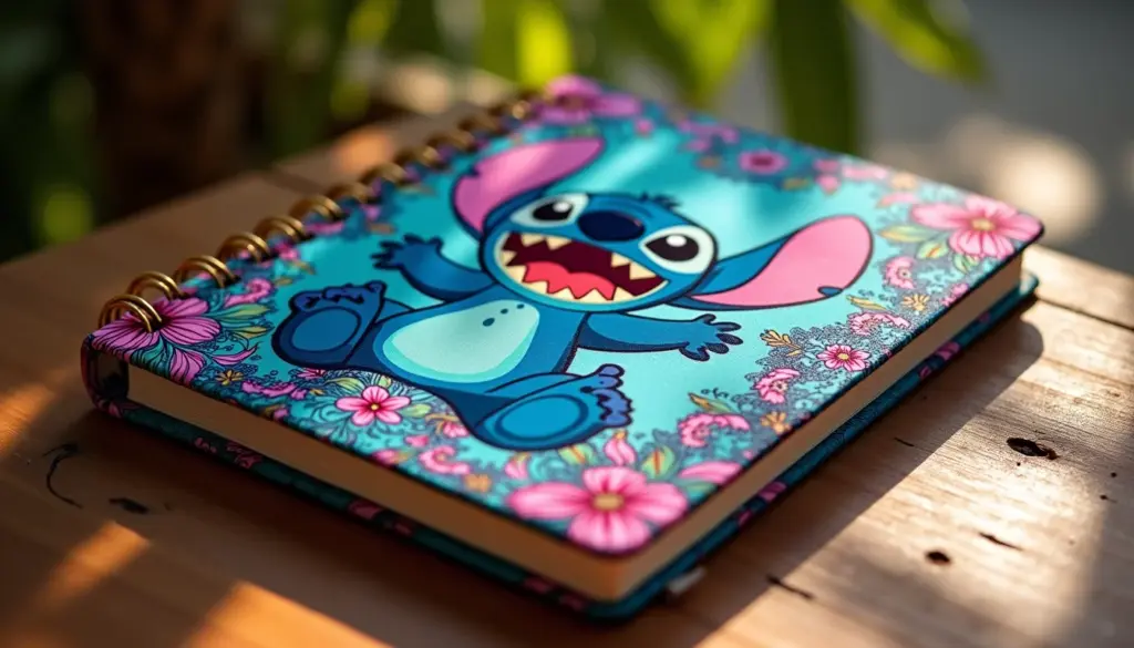 68 capas de caderno Stitch para imprimir grátis e fáceis