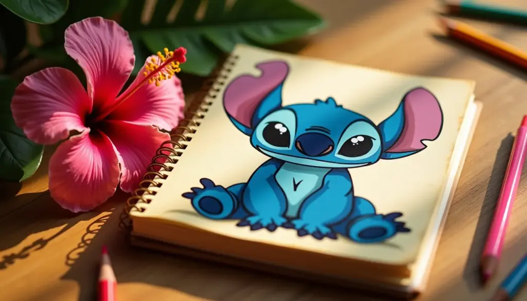 70 capas de caderno para imprimir Stitch grátis e lindas